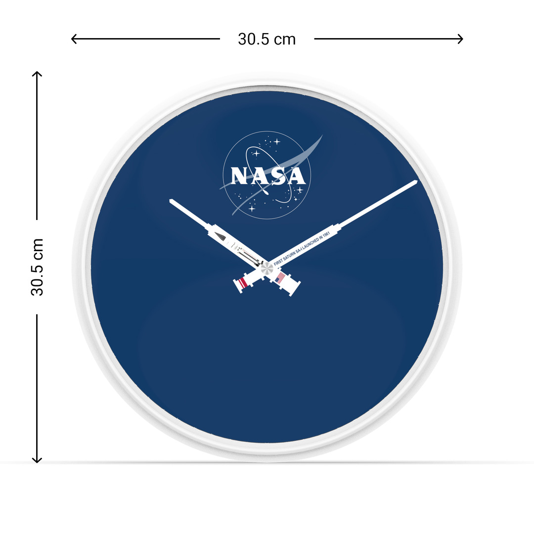 Nasa_logo_theme_Clock
