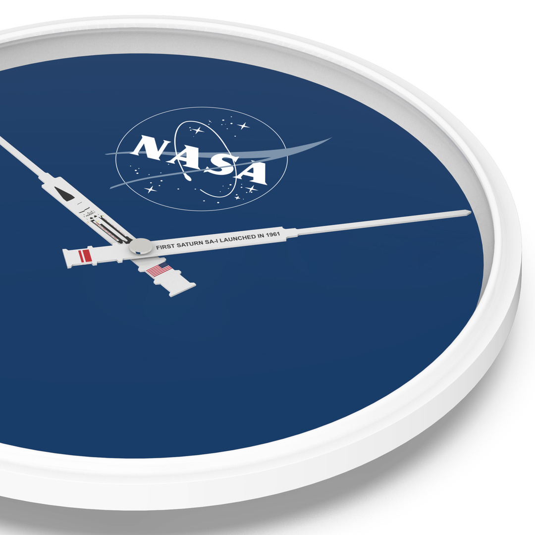 Nasa_logo_theme _Clock