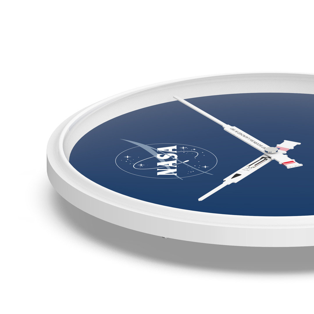 Nasa_logo_theme_Clock