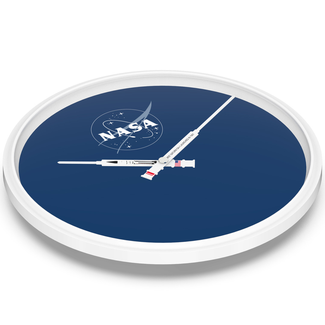 Nasa_logo_theme _Clock