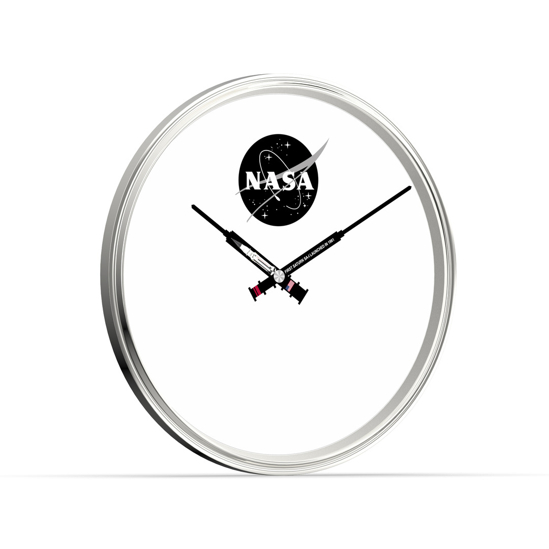 Nasa_logo_theme_Clock
