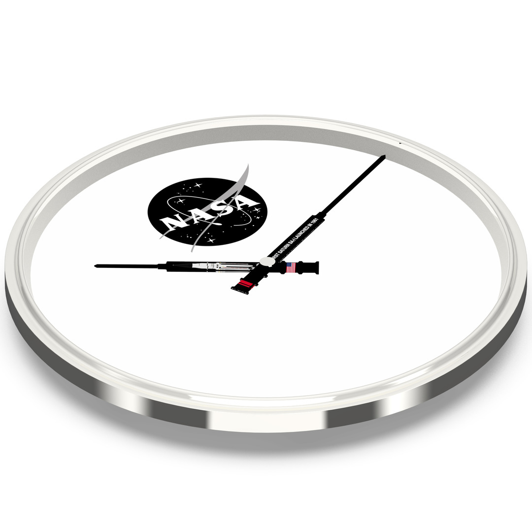 Nasa_logo_theme_Clock