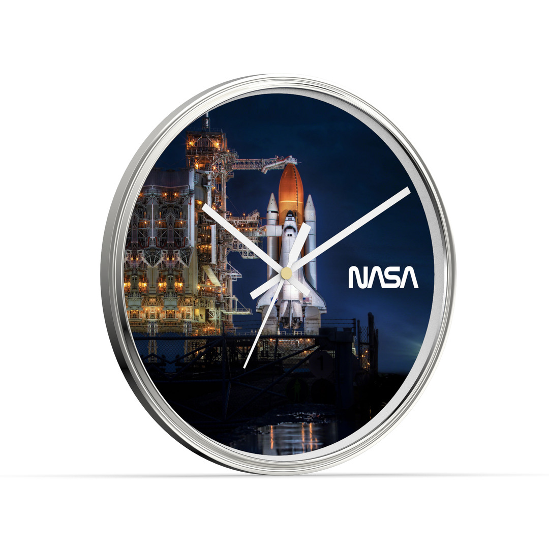 nasa_rocket_shuttle_clock