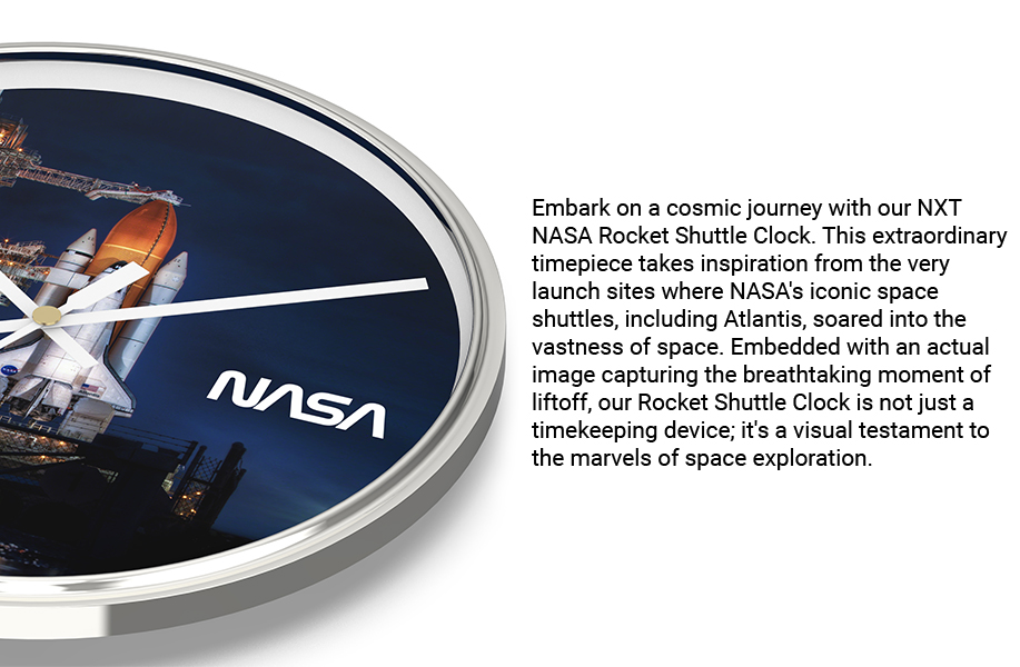 nasa_rocket_shuttle_clock