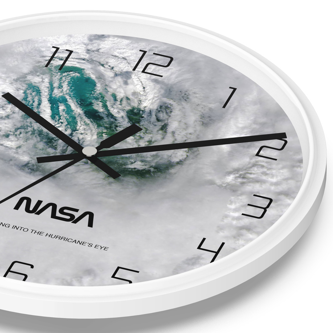 NASA Hurricanes Eye Clock