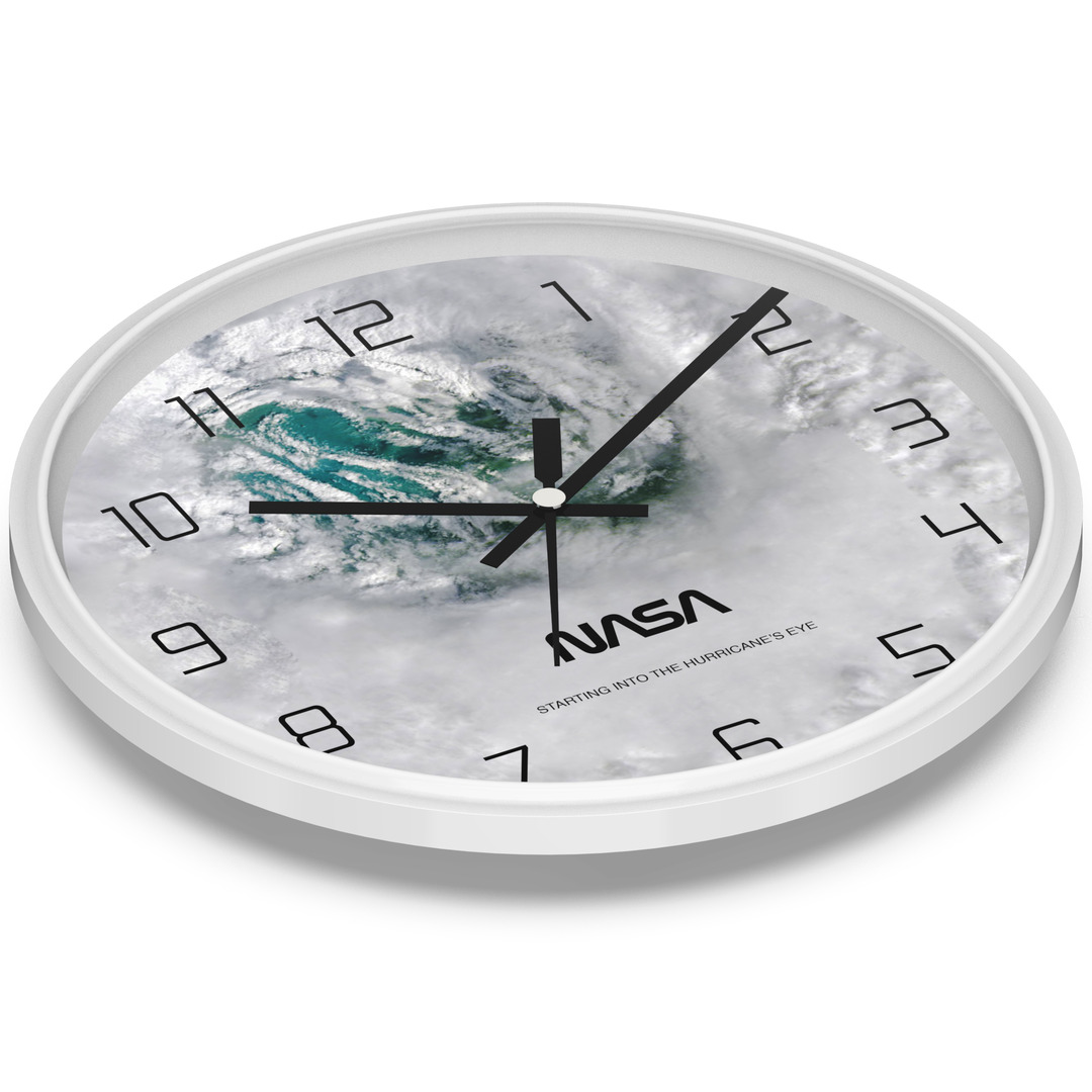 NASA Hurricanes Eye Clock